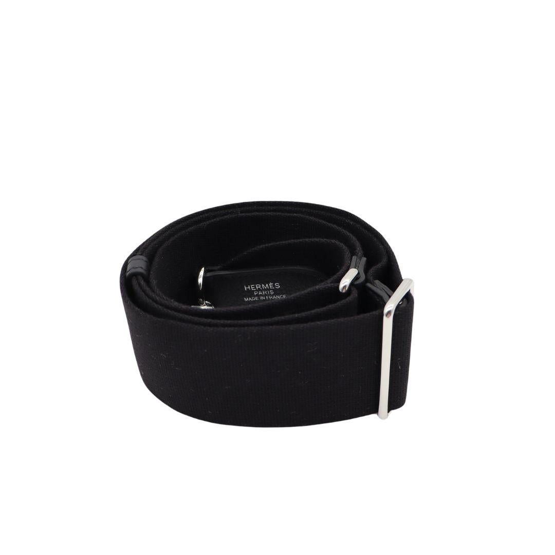 Hermès 42cm Kelly Maxi Black Togo Leather Palladium Hardware For Sale 4