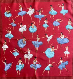 Hermès 43cm Silk Scarf "La Dance" 1996