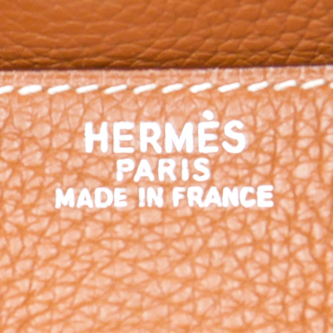 Hermès 50cm Birkin Gold Togo Palladium Hardware For Sale 2