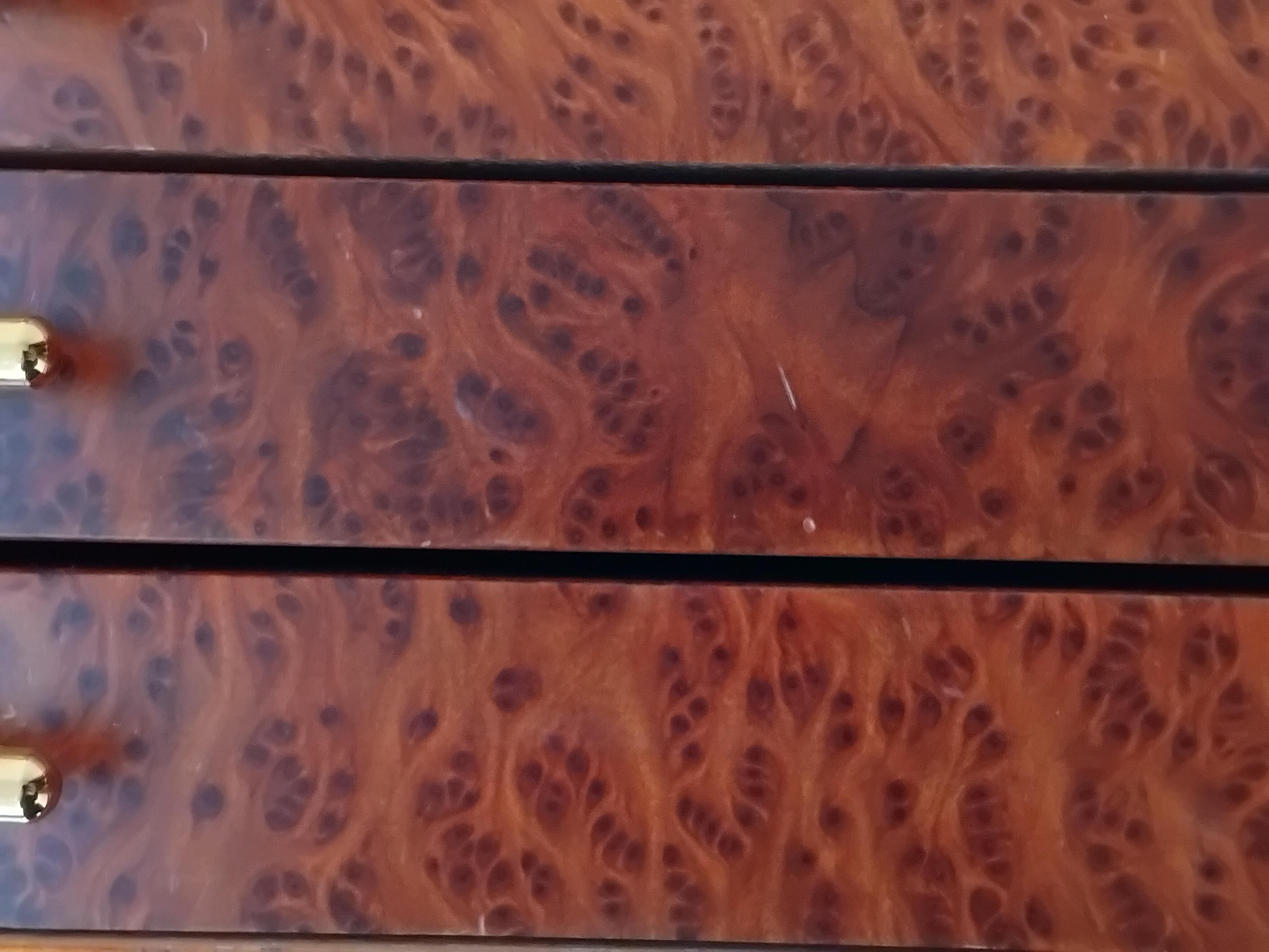 Hermès 7 Drawers Chest Semainier in Wood for Scarves or Jewels For Sale 11