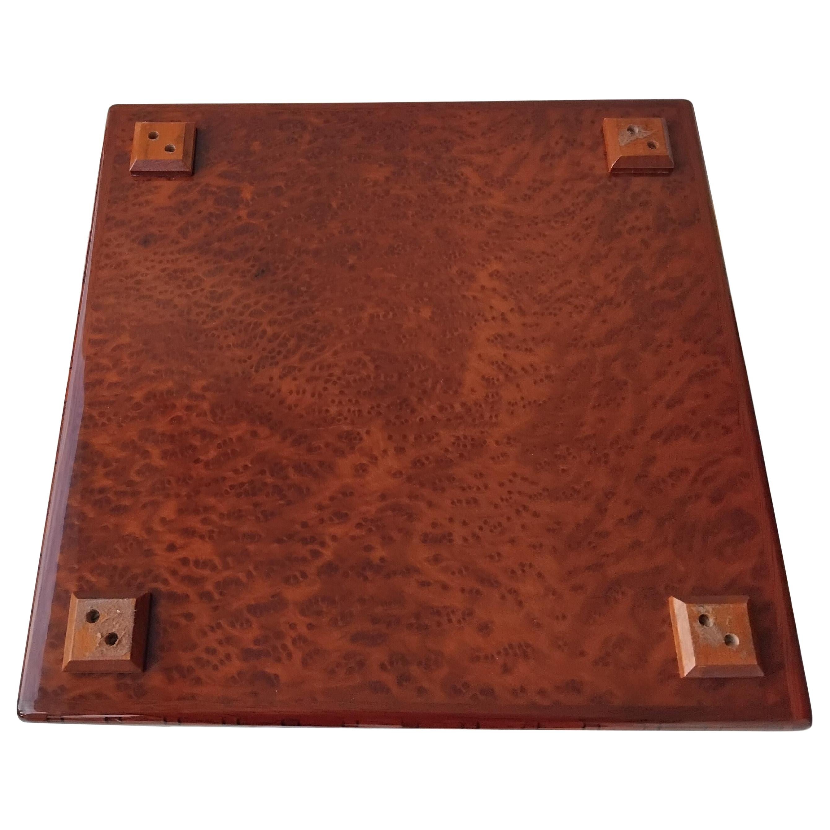Hermès 7 Drawers Chest Semainier in Wood for Scarves or Jewels For Sale 4