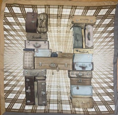 Hermès 70cm Silk Scarf "H En Voyage" 2009