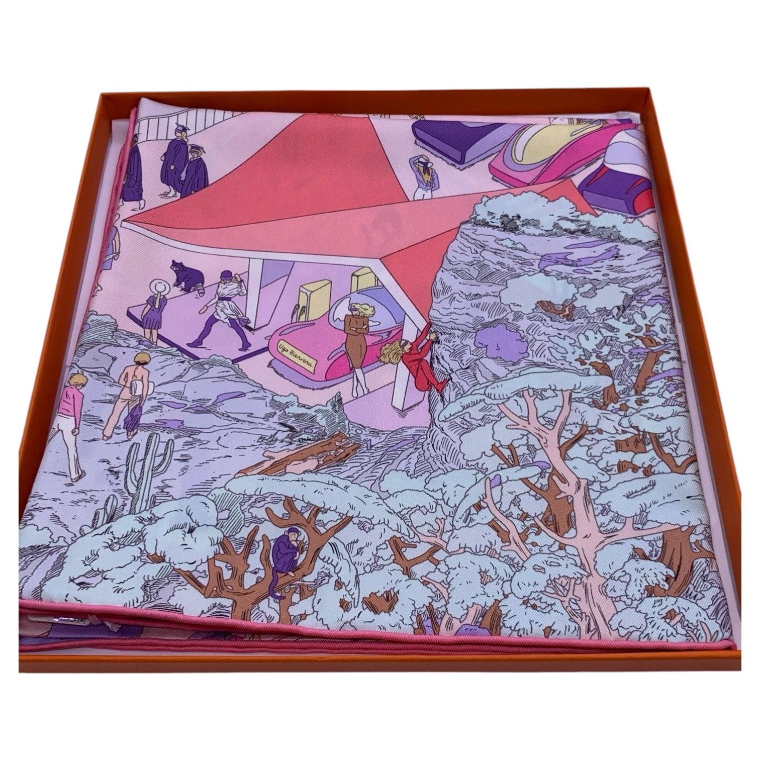 Écharpe en sergé de soie 90cm Hermès 90*90cm
