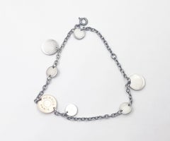 Hermes 925 750 Rose Gold Confetti Bracelet