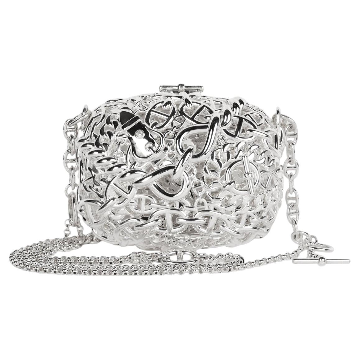 Hermès 925 Sterling Silver Chaîne D’Ancre Sac Bijoux