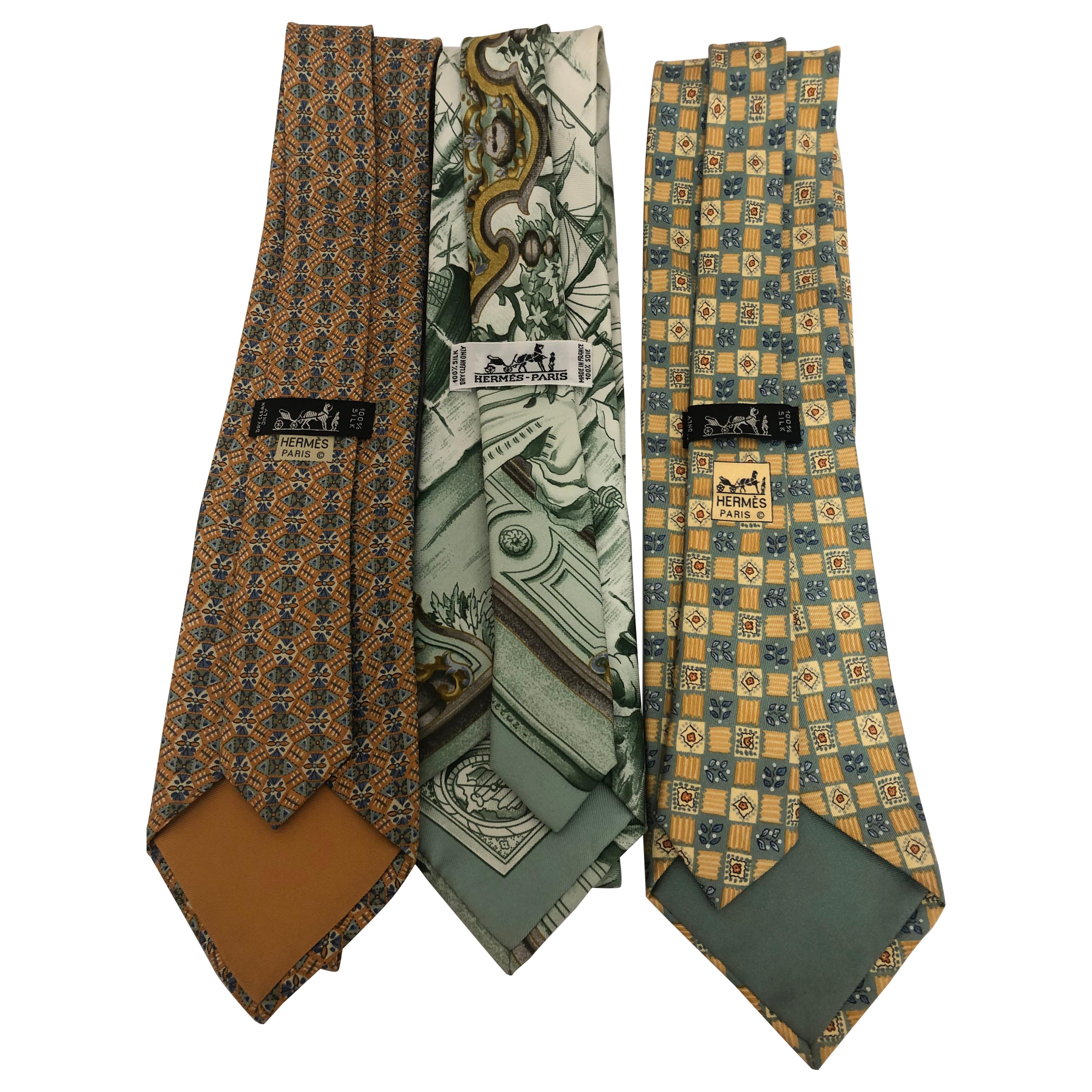 French Silk Tie/retro Neck Tie/men's Tie/70's French 
