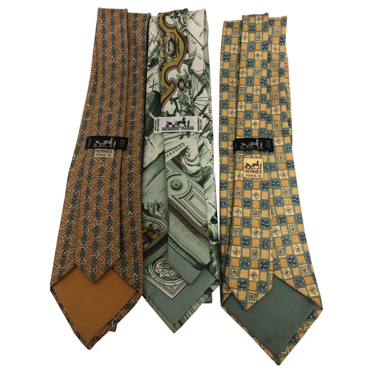Used hermes ties clearance