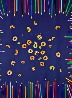 HERMÈS "À VOS CRAYONS" silk scarf
