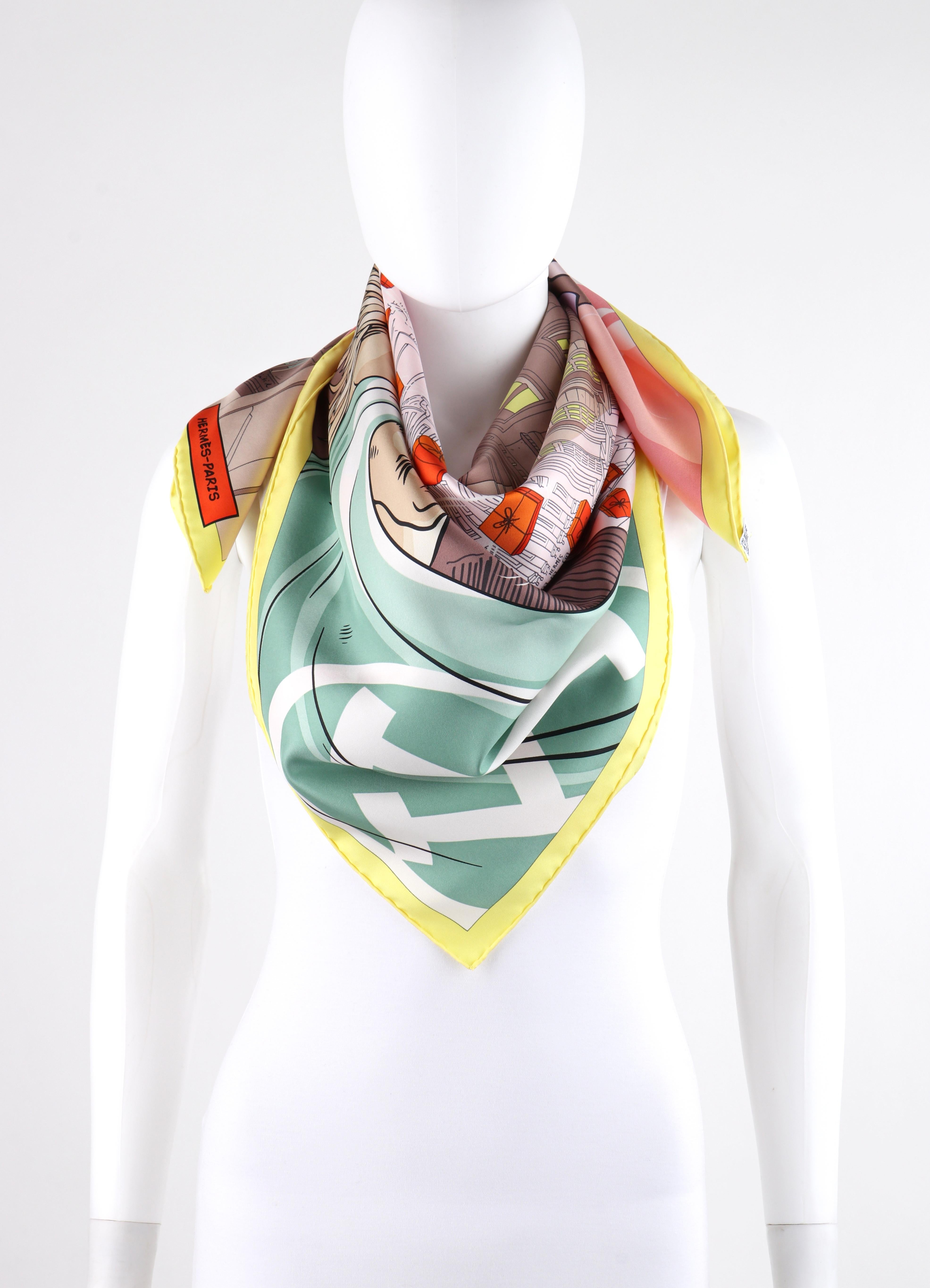 hermes superhero scarf