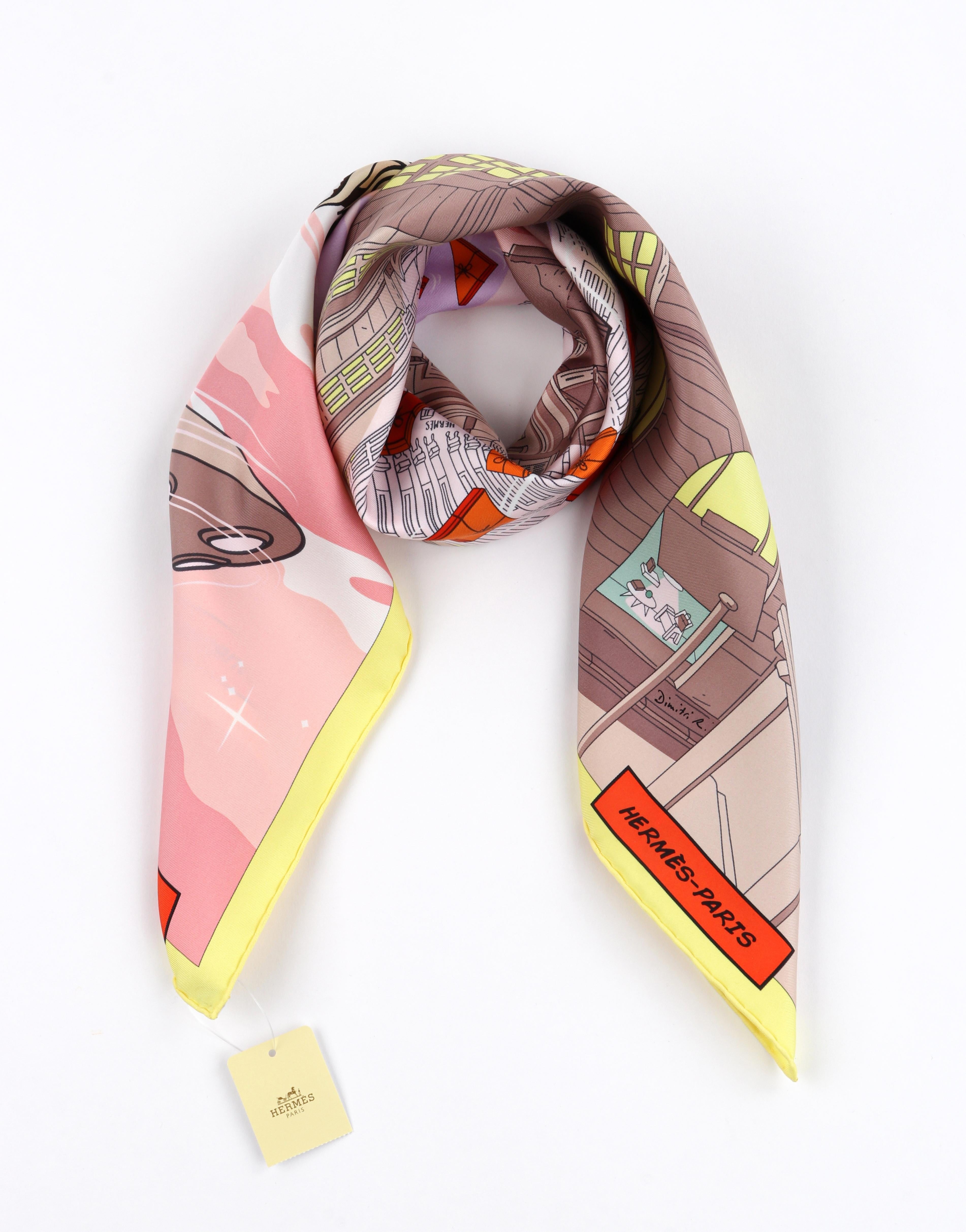 hermes ufo scarf