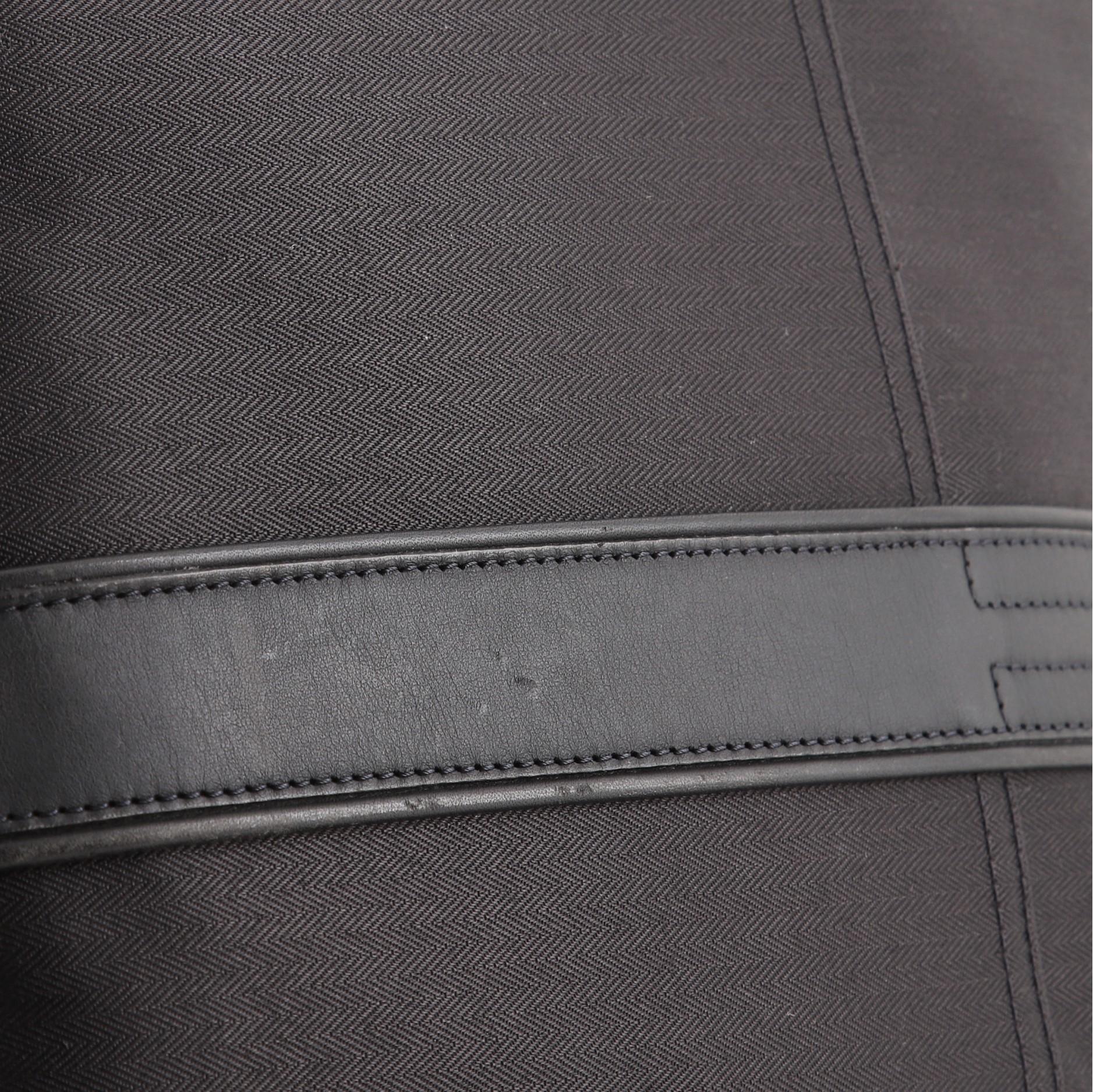 Hermes Acapulco Briefcase Toile And Leather Toile and Leather 5