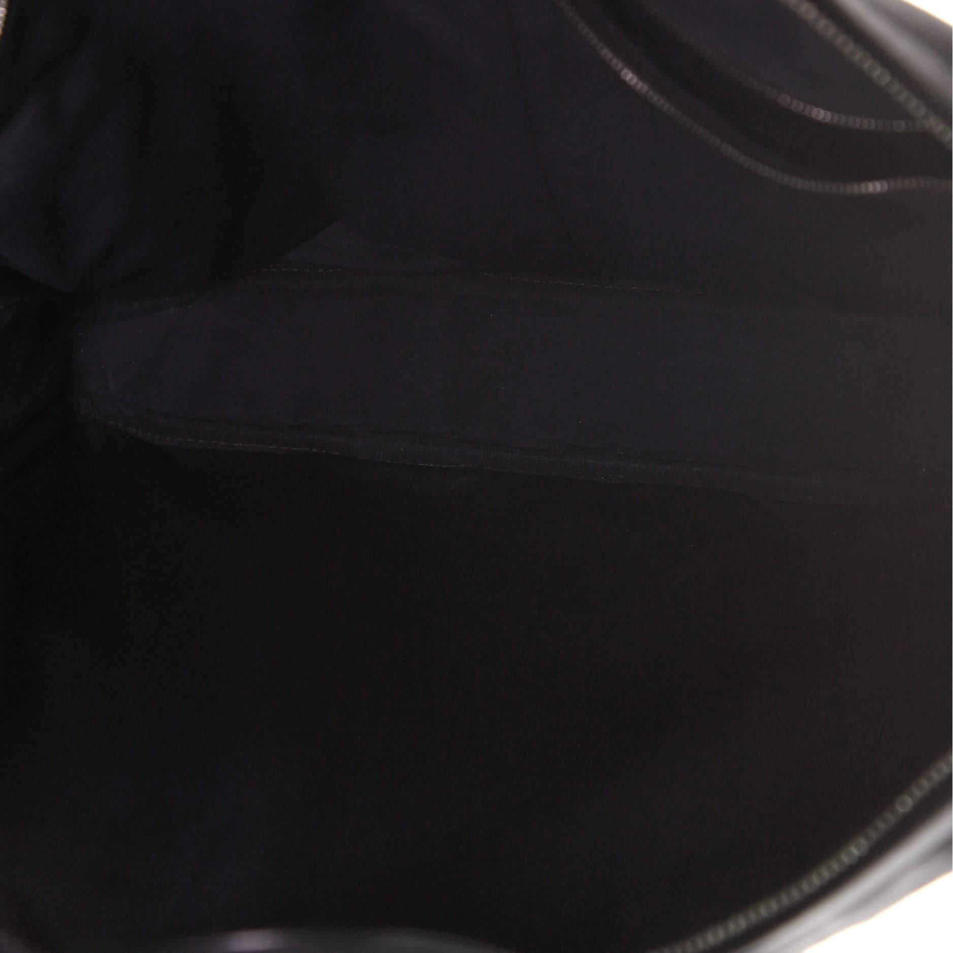 Women's or Men's Hermes Acapulco Briefcase Toile And Leather Toile and Leather
