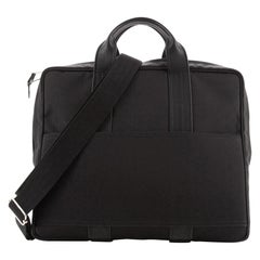 Hermes Acapulco Briefcase Toile And Leather Toile and Leather