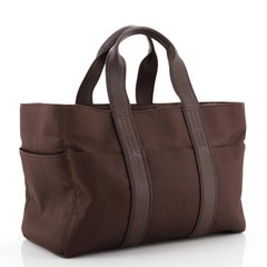Hermes Acapulco Tote Nylon and Leather MM