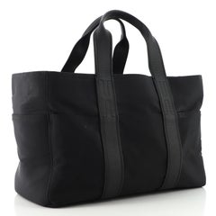 Hermes Acapulco Tote Nylon et Cuir MM