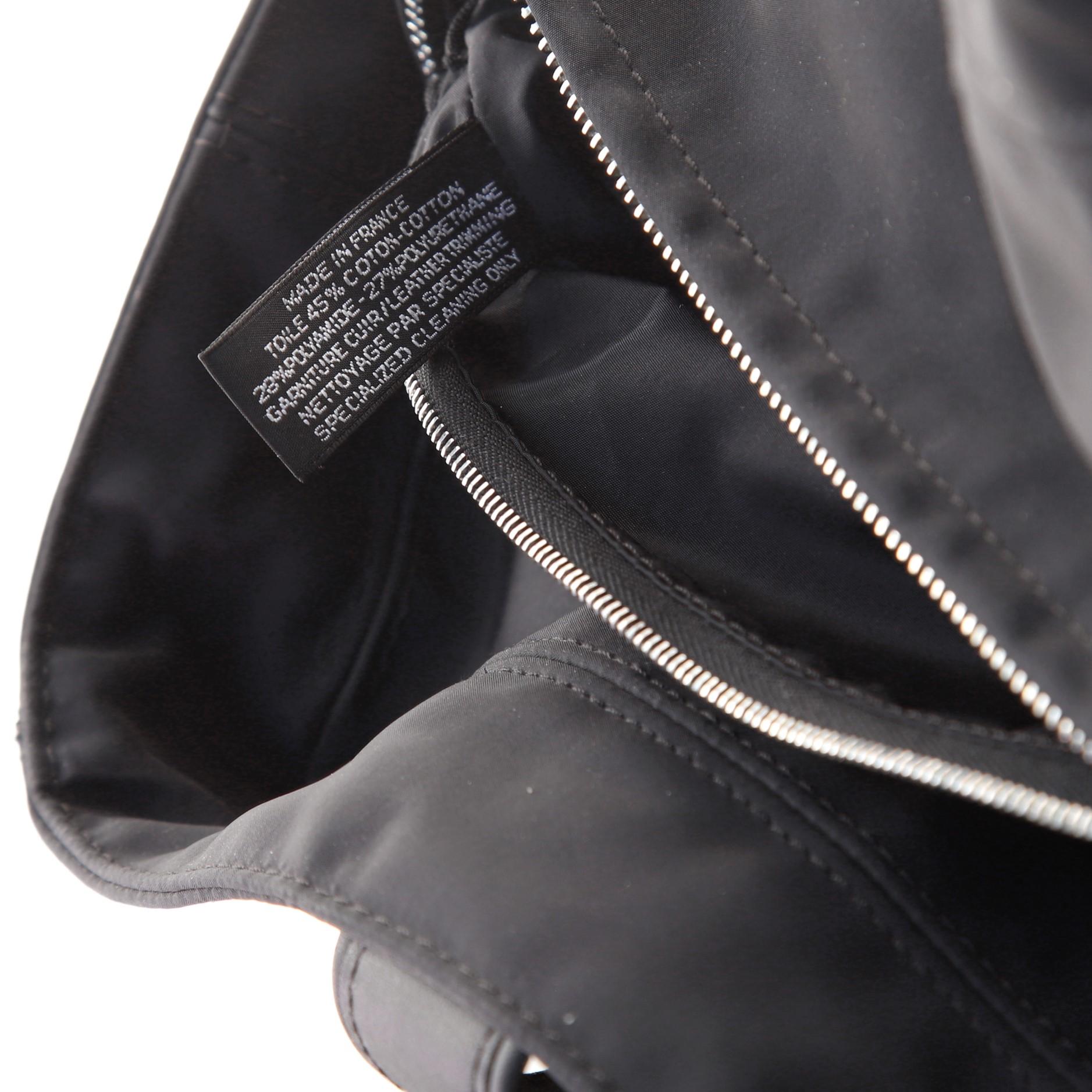 Hermes Acapulco Tote Nylon and Leather MM 1