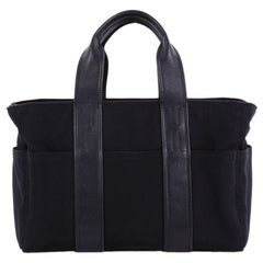 Hermes Acapulco Tote Toile and Leather PM