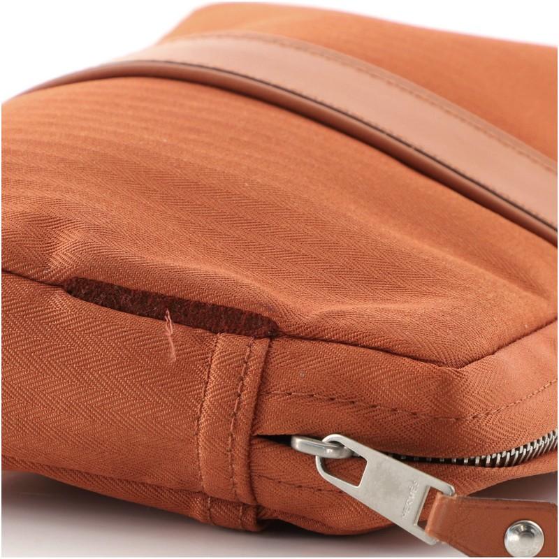 Hermes Acapulco Waist Bag Canvas Toile with Leather 1