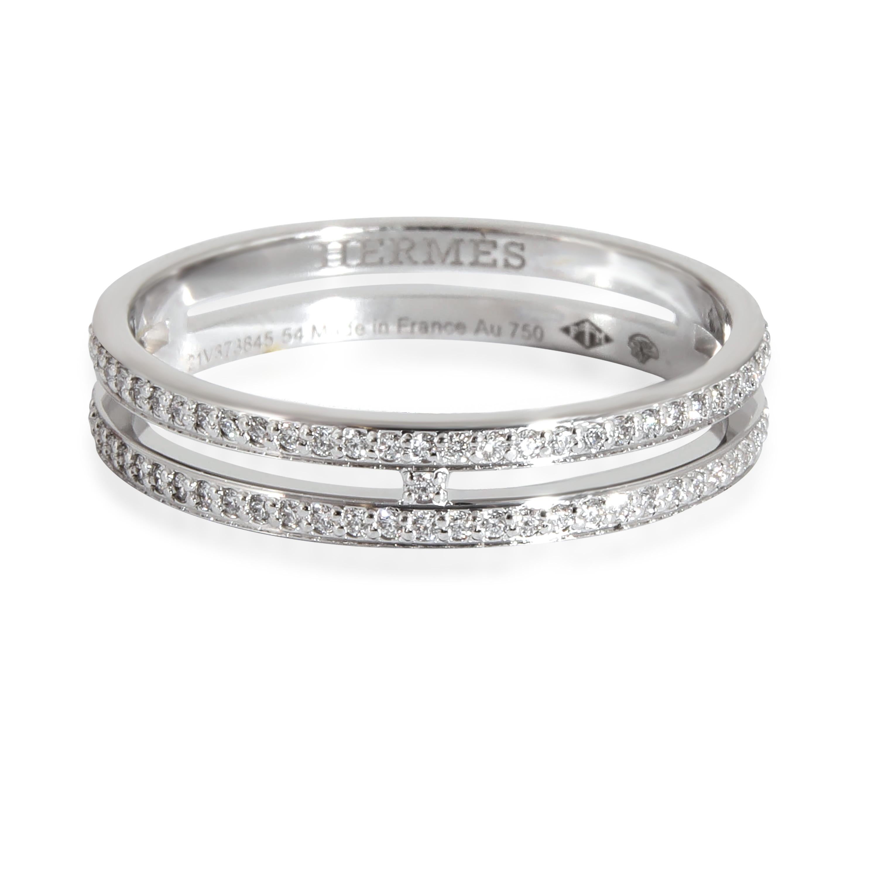Hermès Adriane Diamantband aus 18k Weißgold 0,32 CTW

PRIMÄRE DETAILS
SKU: 131512
Listing Titel: Hermès Adriane Diamond Band in 18k Weißgold 0,32 CTW
Beschreibung des Zustands: In ausgezeichnetem Zustand und vor kurzem poliert. Die Ringgröße ist