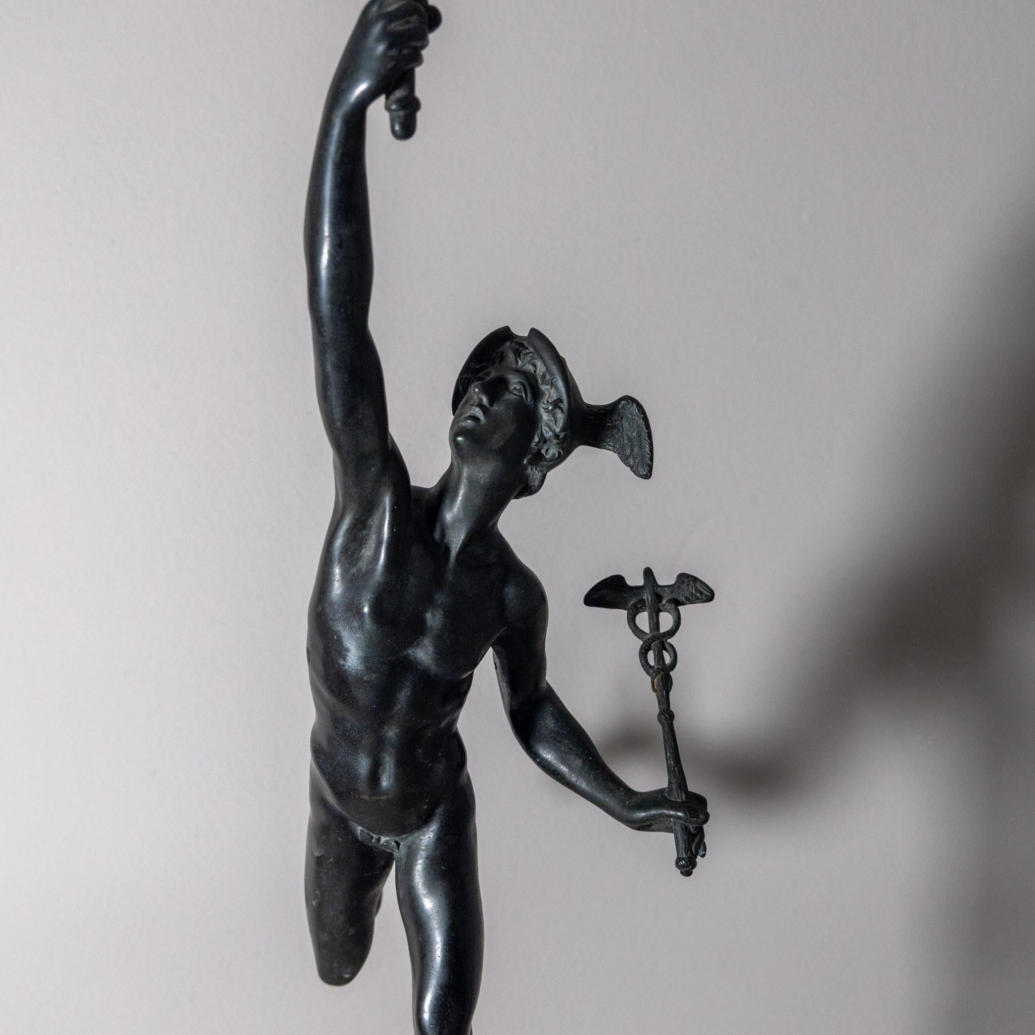 Hermes nach Giambologna, 19. Jahrhundert im Angebot 7