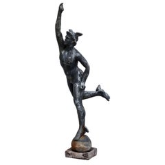 Antique Hermes after Giambologna, Probably England, 19th Century