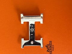 Hermes AG Sterling Silver 925 TOUAREG H Belt Buckle H 32mm, BNIB!