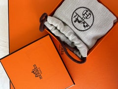 Hermes AG Sterling Silver 925 TOUAREG H Belt Buckle H 32mm, BNIB!