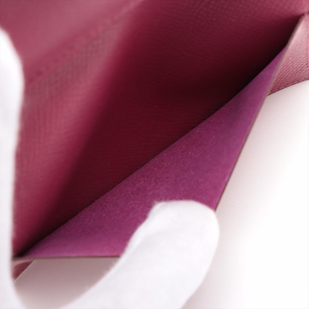 Hermès Agenda Veau Epsom Notebook Cover Rose Pourpre For Sale 1