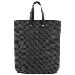 Hermes Ahmedabad Tote Woven Leather and Canvas GM