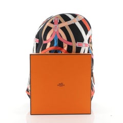 Hermes Airsilk Backpack Printed Silk