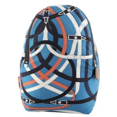 Hermes Airsilk Backpack Printed Silk