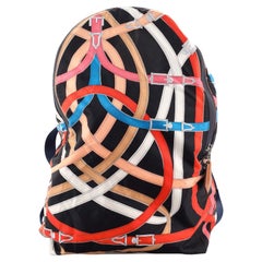 Hermes Airsilk Backpack Printed Silk