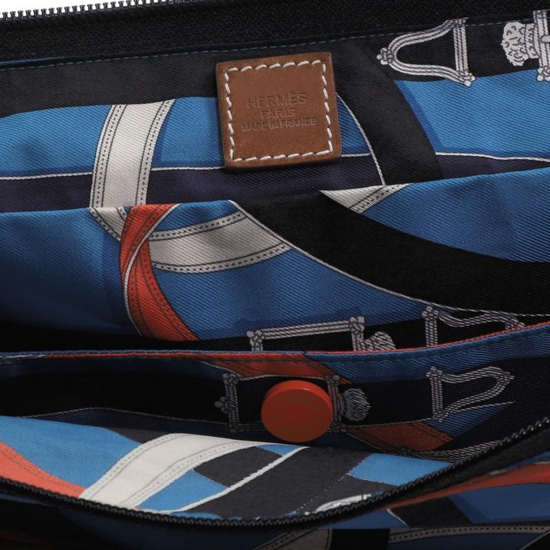 Hermes Airsilk Duffle Bag Bedruckte Seide 38 1