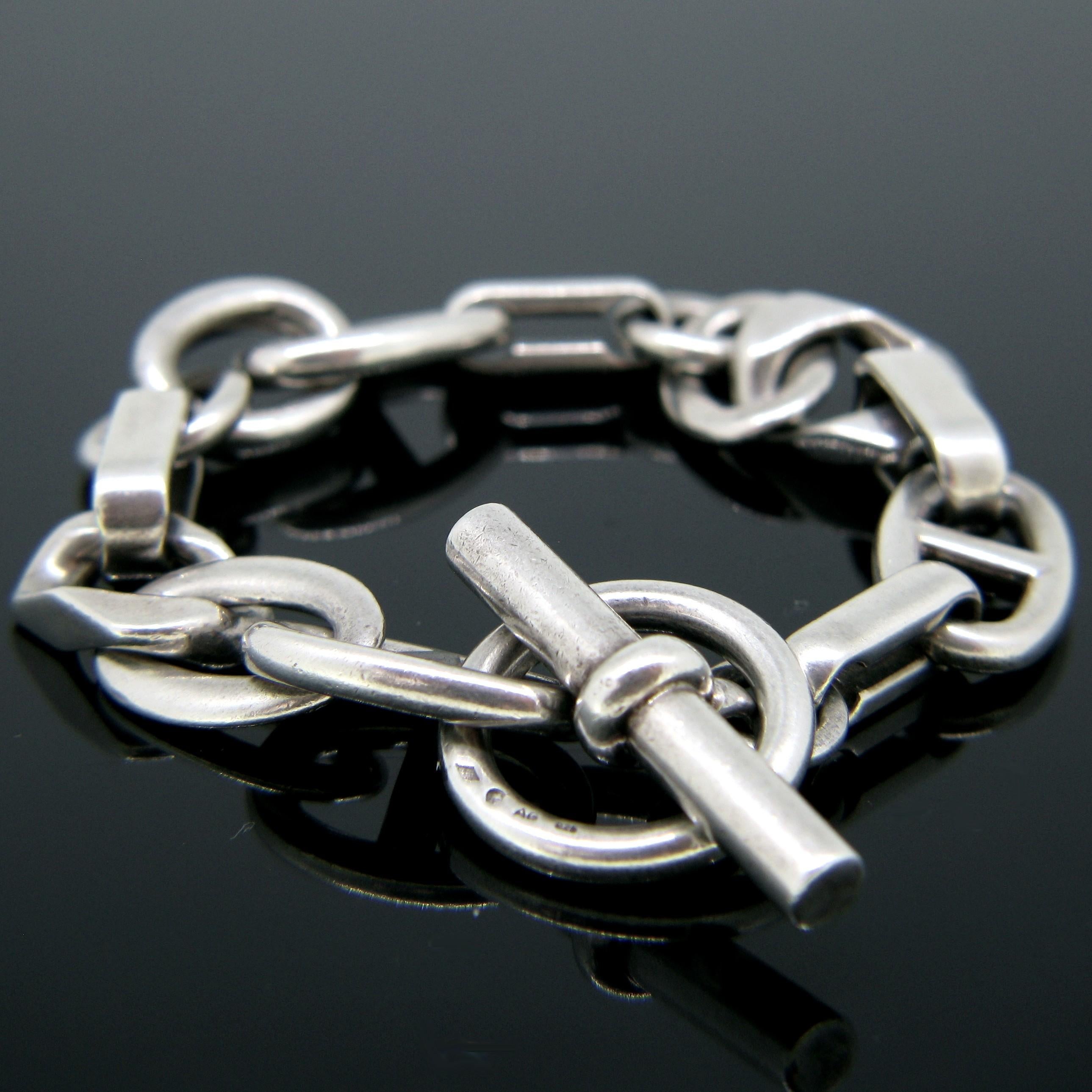Hermès Alea Silver Large Model Bracelet 1