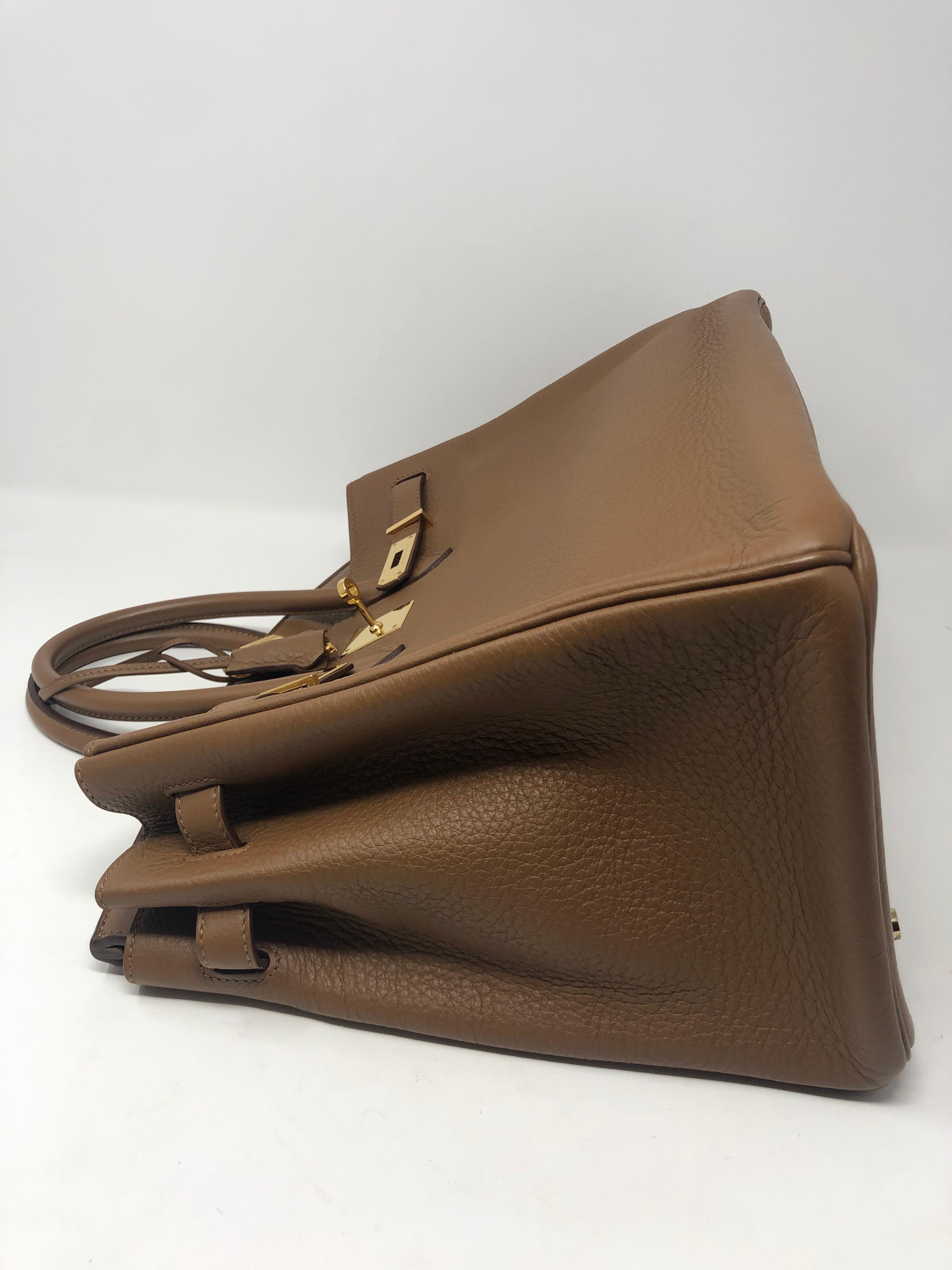 Hermes Alezan Birkin 35 GHW Bag 4