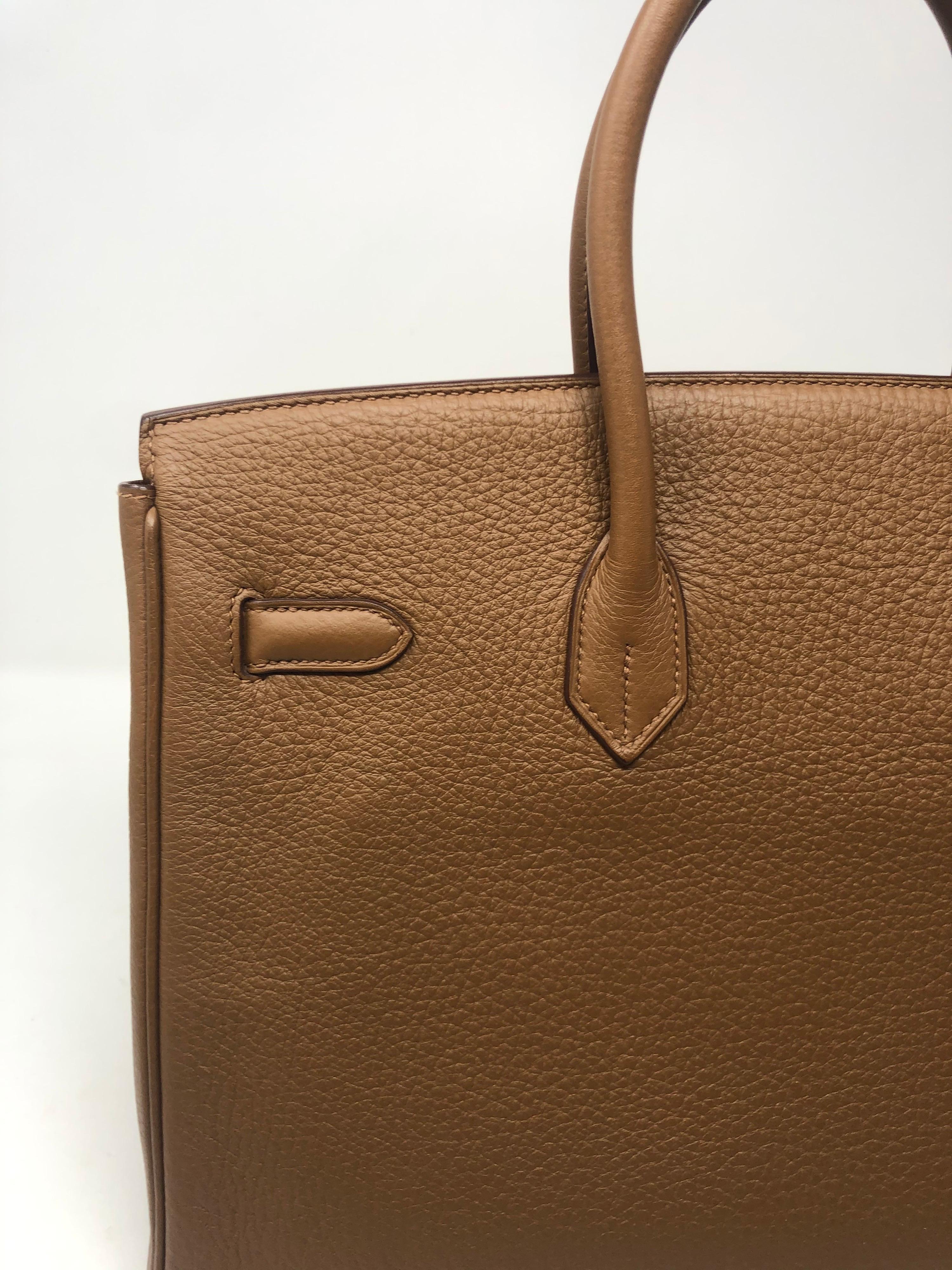 Hermes Alezan Birkin 35 GHW Bag 1