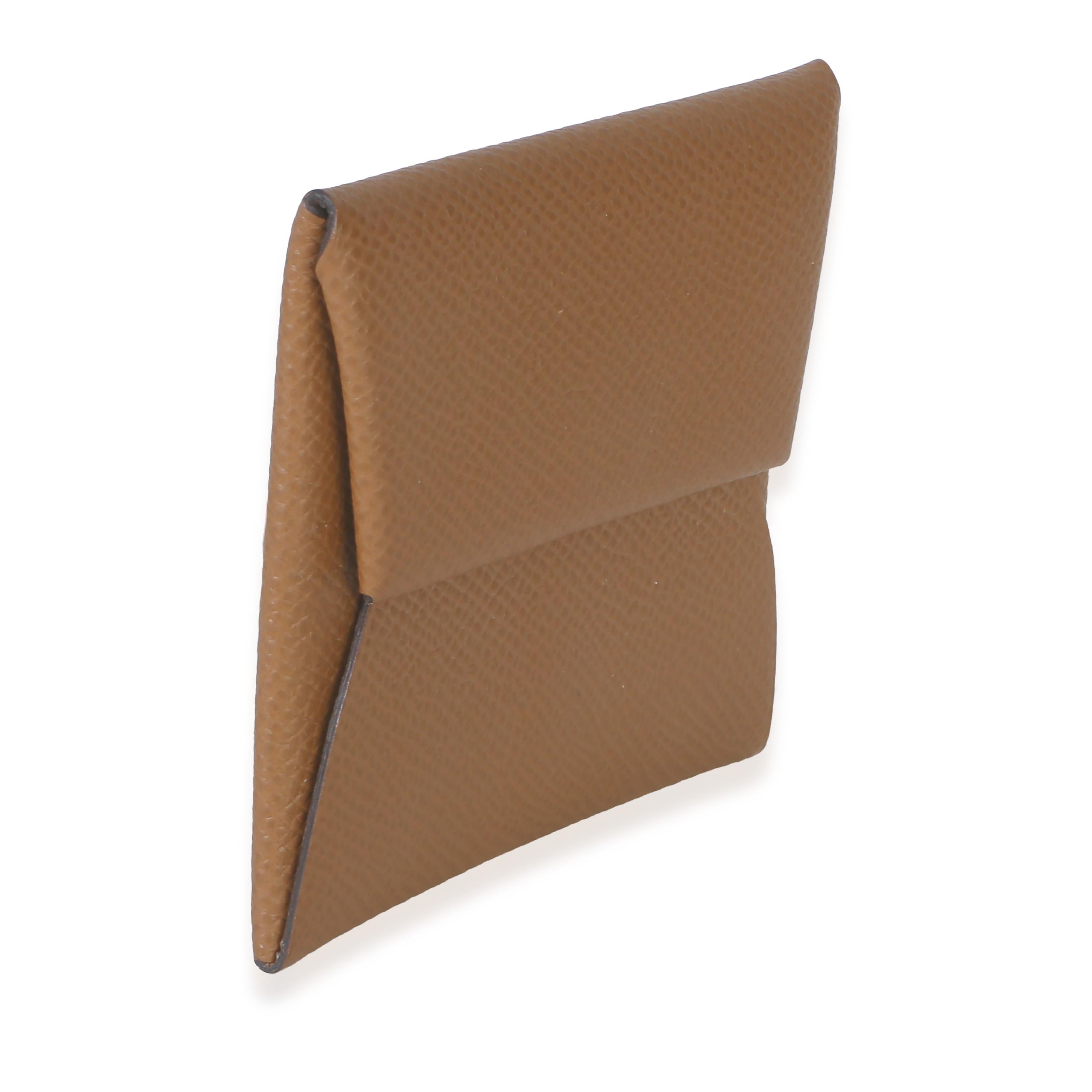 Auth Hermes Bastia Change Purse - Gem
