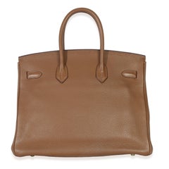 Hermès Alezan Clemence Birkin 35 GHW