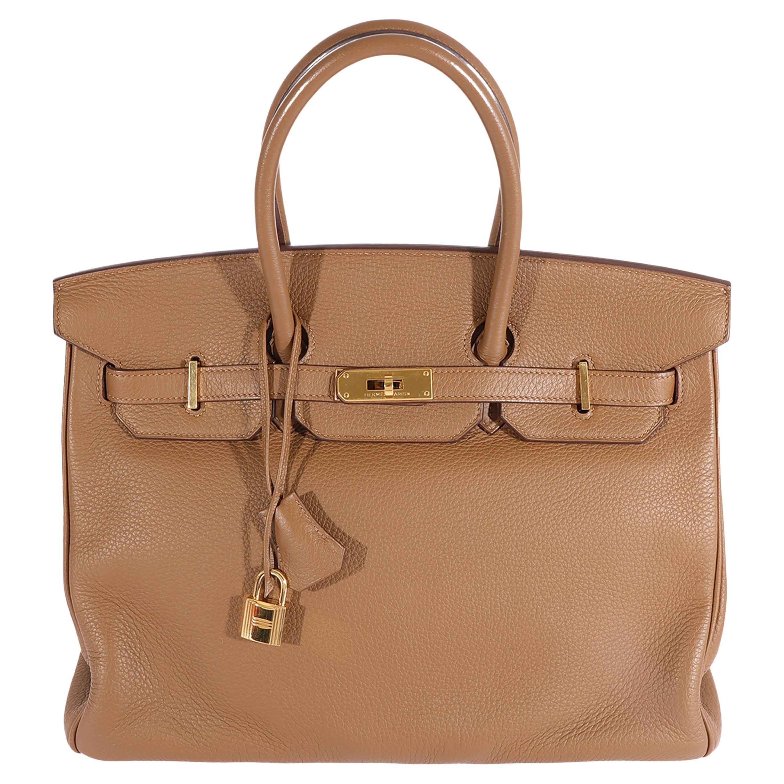 Hermès Alezan Clémence Birkin 35 GHW