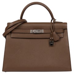 Hermès Alezan Epsom Leather Kelly 32cm Sellier