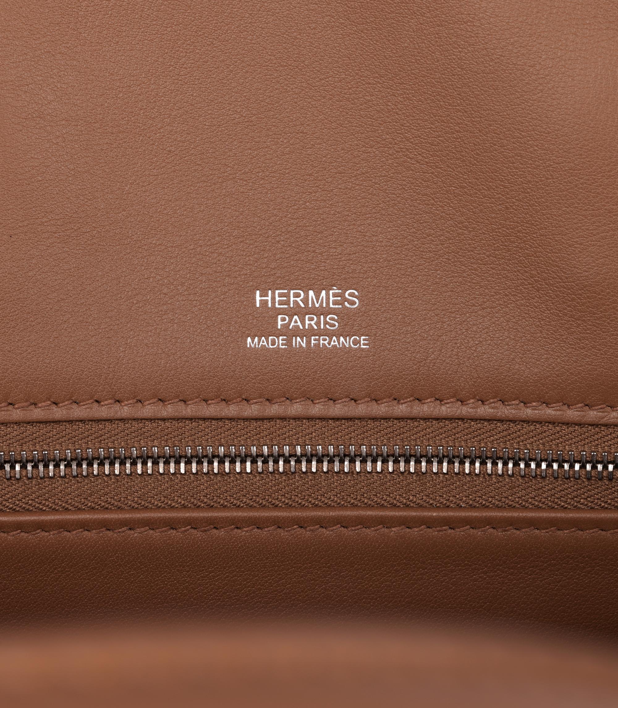 Hermès Alezan Evercalf Leather Shadow Birkin 35cm Retourne 3