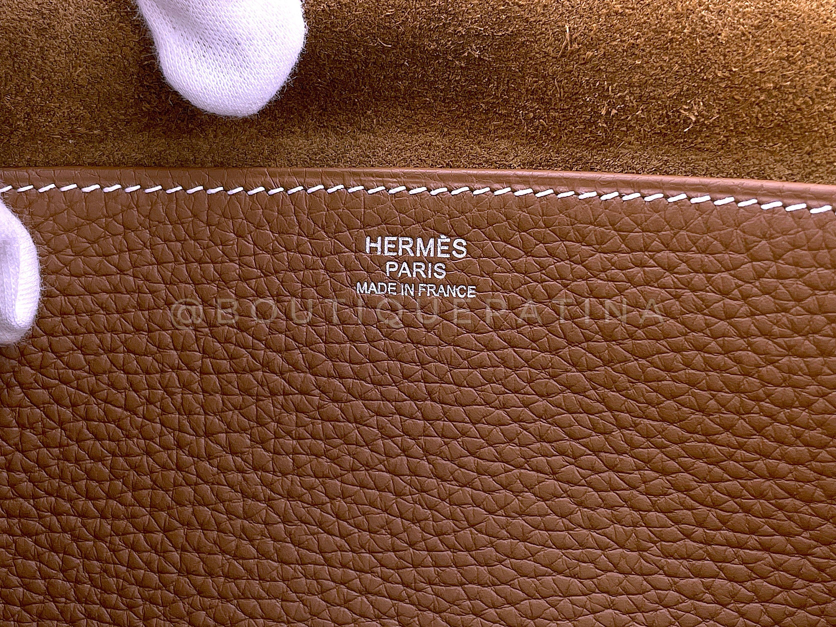 Hermès Alezan H Halzan 4-way Buckled Shoulder Bag Gold Camel Beige 67745 For Sale 7