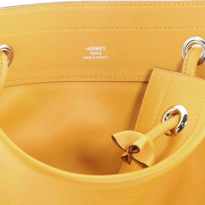 Orange Hermes Aline Bag Swift Mini