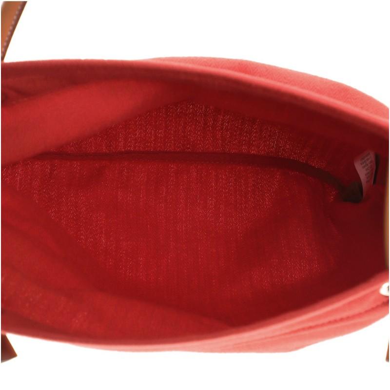 Red Hermes Aline Bag Toile MM
