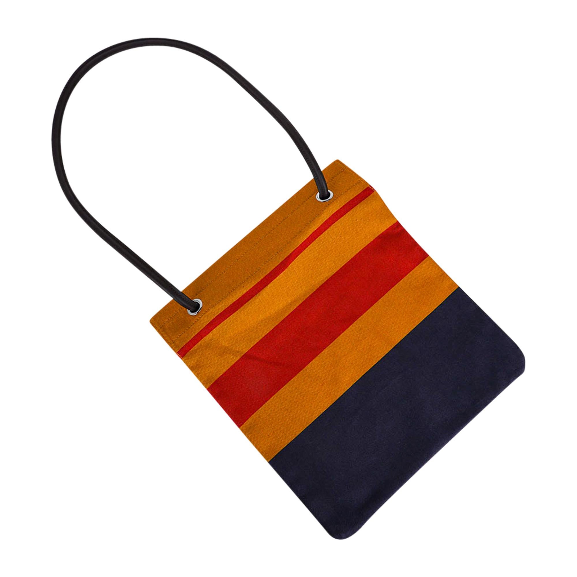 Hermes Aline Rocabar Crossbody Bag / Ebene Swift Leather New For Sale 4