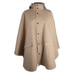 LOUIS VUITTON Mackintosh Raincoat in Beige Cotton Size 42 at 1stDibs