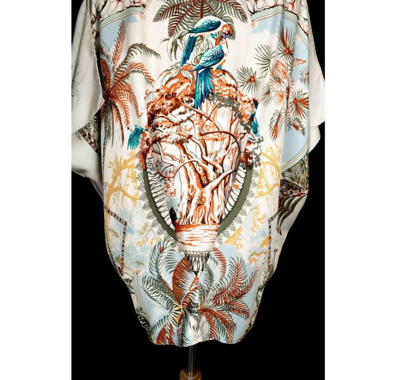 Hermès 'Aloha' Silk Blouse, 2000 2