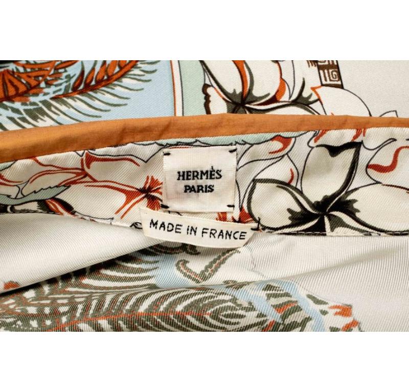 Hermès 'Aloha' Silk Blouse, 2000 4