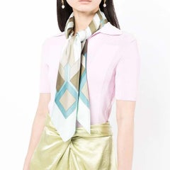 Hermes 'A.M Cassandre' Silk Scarf