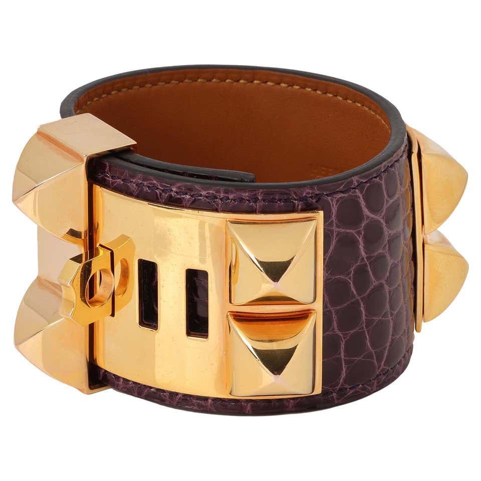 Hermes alligator bracelet Clearance